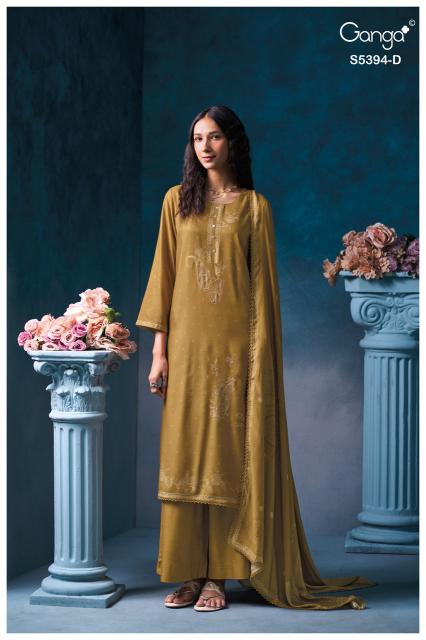 Ganga elvaya 5394 best dress material wholesale dealers in bangalore